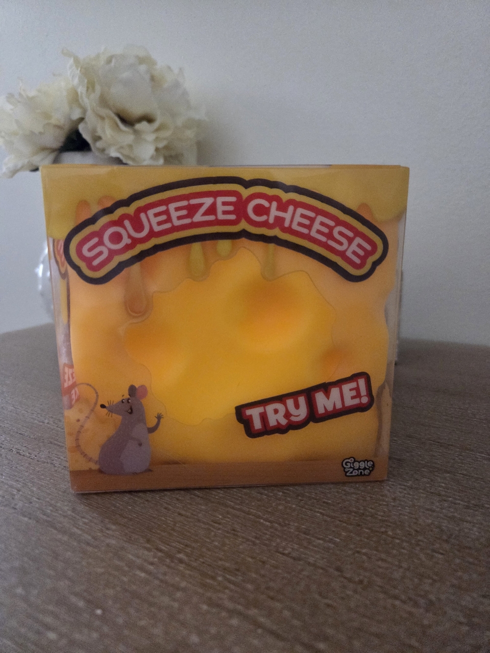 Sunny Days Squeeze Cheese Squishy